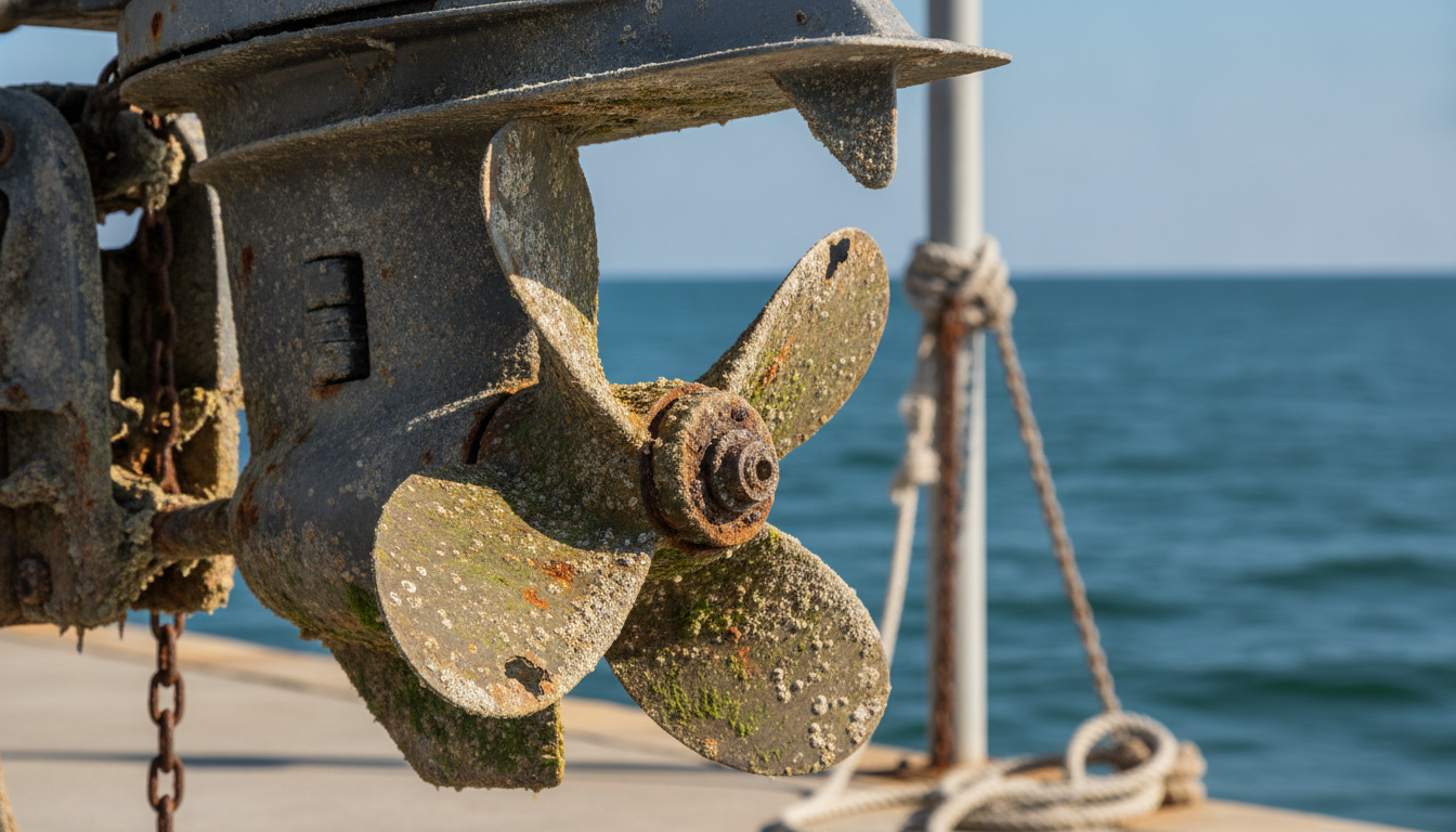 impact of saltwater on marine equipment